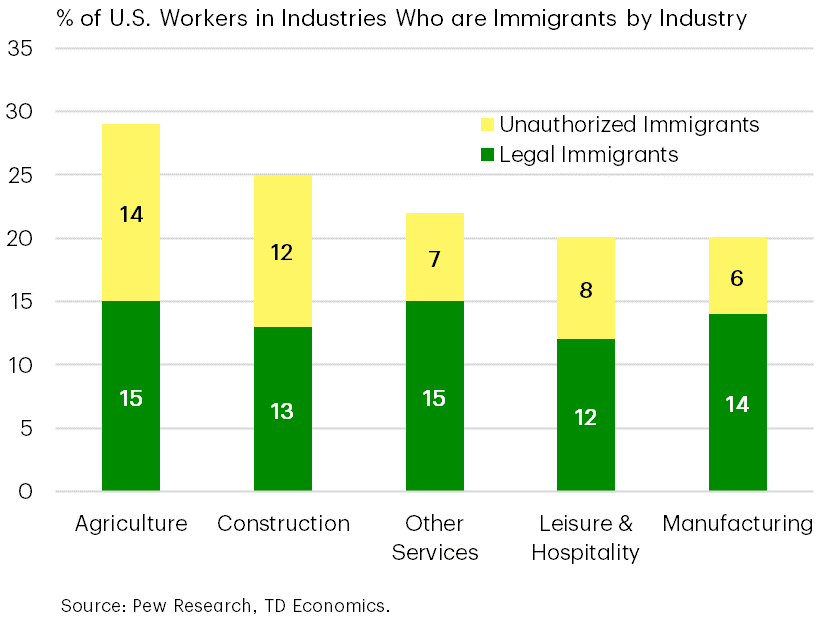 Mass Deportations Would Hit Some Sectors Hard